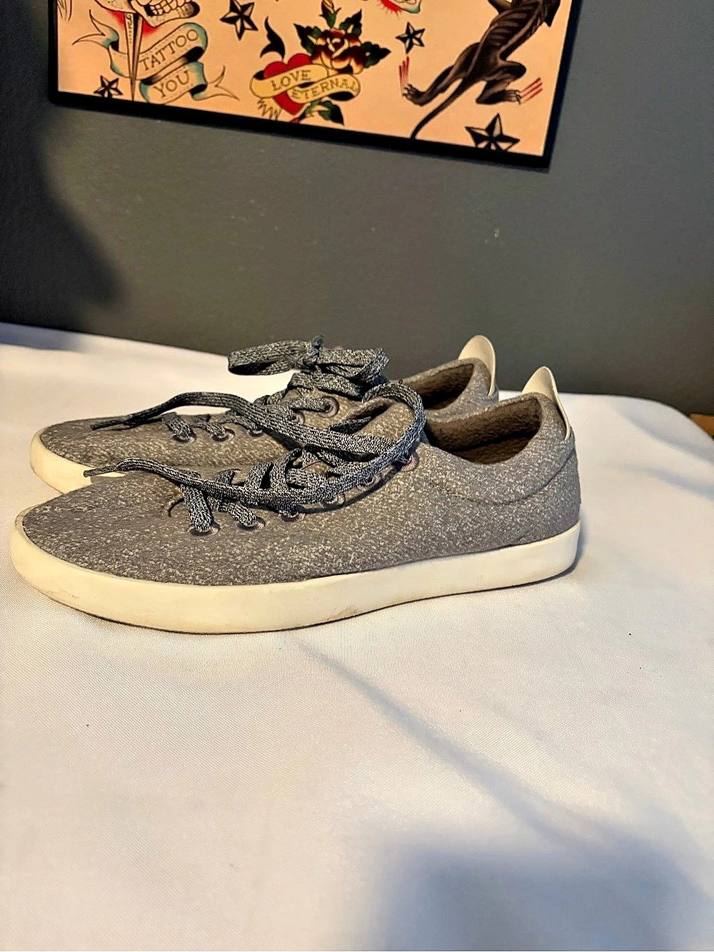Allbirds Wool Piper Gray Sneakers